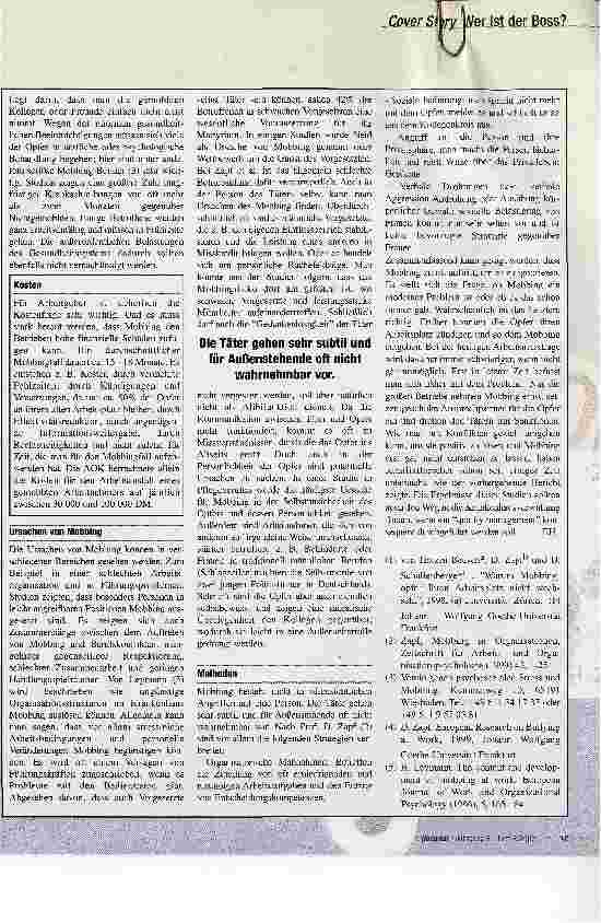 Vorschauseite 6: Wer ist hier der Boss?Wer leitet unsere Krankenhäuser wirklich?
