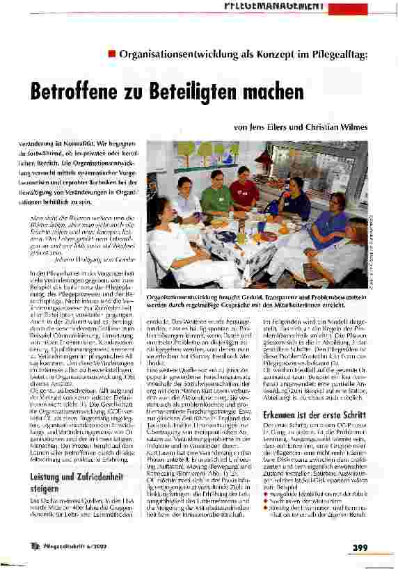 Vorschauseite 1: Betroffene zu Beteiligten machen