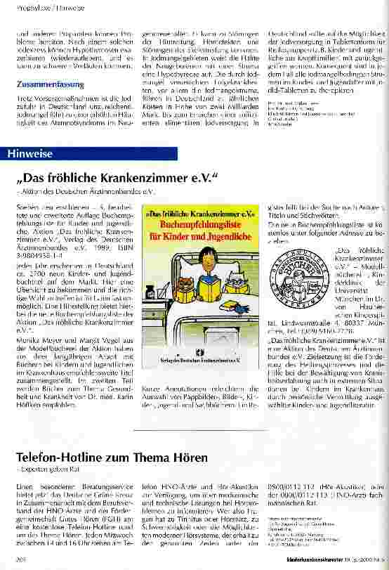 Vorschauseite 3: Jodiaufnahme bei Kindern und Jugendlichen in Deutschland Eine Situationsanalyse