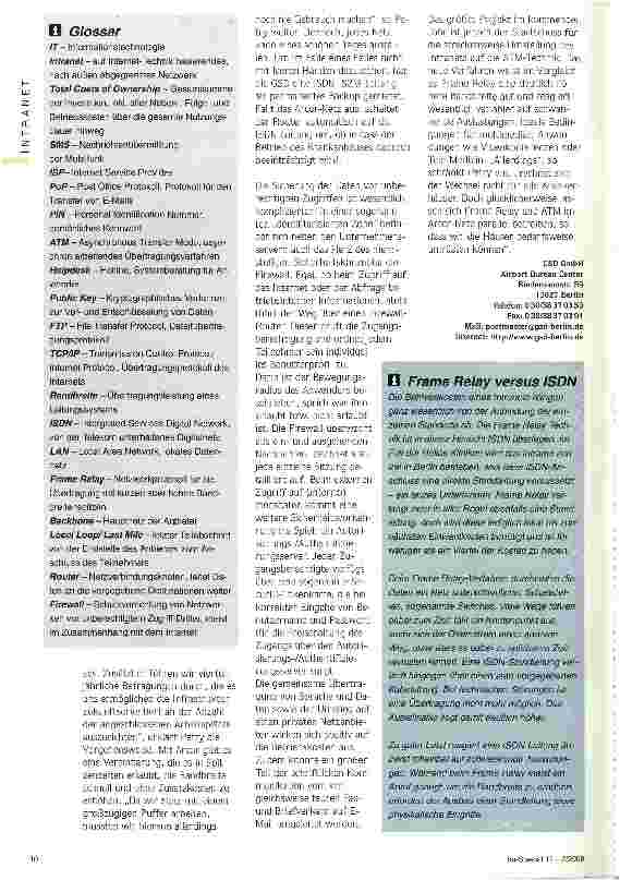 Vorschauseite 3: Die Stärke sind Synergieeffekte Helios Kliniken setzen auf Intranet-Technologie