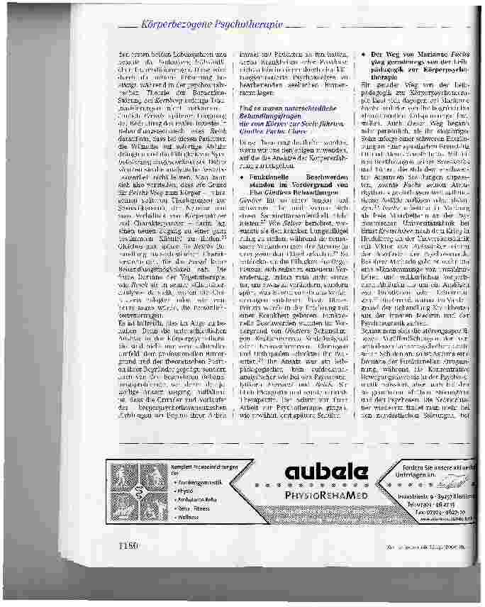 Vorschauseite 6: Wege zum Körper - Zur Geschichte und Theorie des körperbezogenen Ansatzes in der Psychotherapie