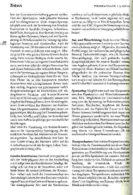 Vorschauseite 4: Möglichkeiten der Gewinnerwirtschaftung im Krankenhaus