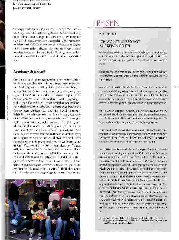 Vorschauseite 2: Drei Roilis, drei Gruppen, drei Busse