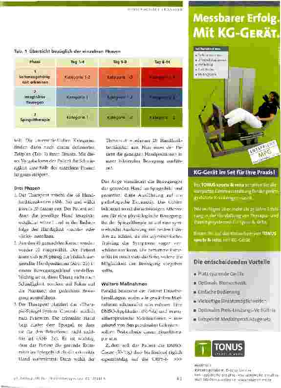 Vorschauseite 2: Neue Wege in der Therapie chronischer Schmerzen