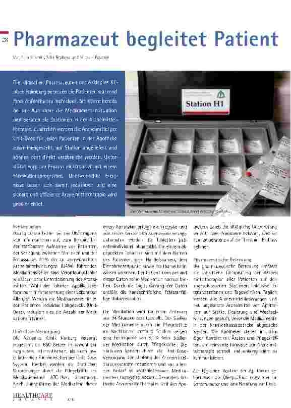 Vorschauseite 1: Pharmazeut begleitet Patient