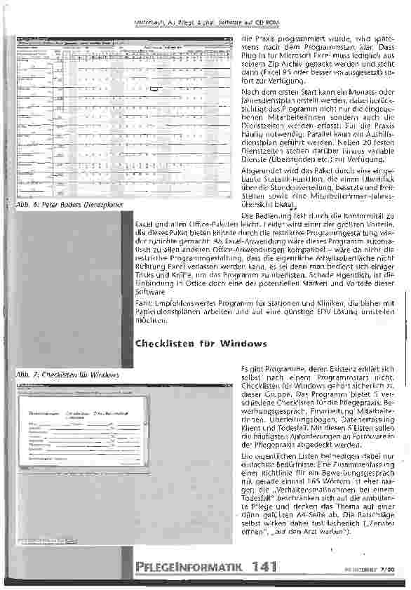Vorschauseite 5: Pflege digital. Software auf CD-ROM Teil 2