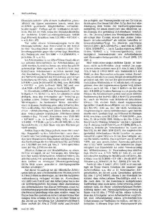 Vorschauseite 2: Mitbestimmung bei Personalgestellung
