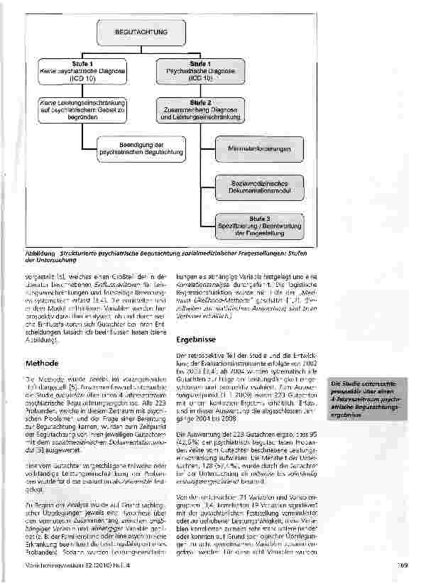 Vorschauseite 2: Evidenzbasierte Begutachtung psychiatrischer Erkrankungen - Risikofaktoren für Leistungseinschränkungen