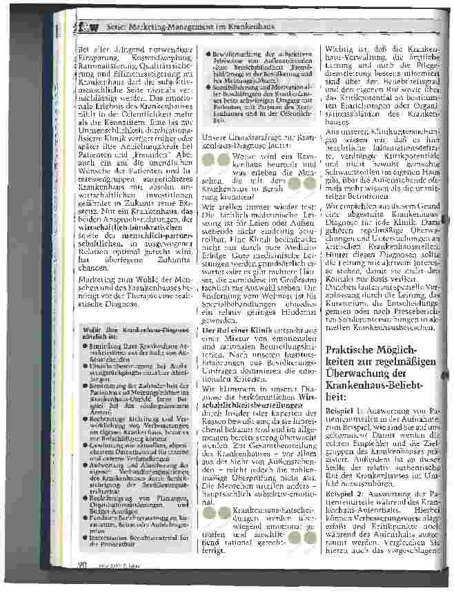 Vorschauseite 2: Ermittlung des eigenen Stärkenund Schwächenprofils