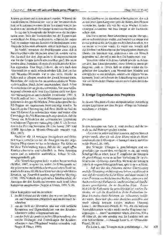 Vorschauseite 2: Ich war von jeher mit Leib und Seele gerne Pflegerin