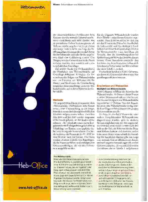 Vorschauseite 2: Wie lange darf eine Geburt dauern?