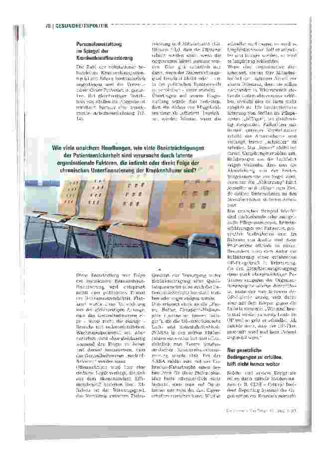 Vorschauseite 3: Personalausstattung und Ergebnisqualität