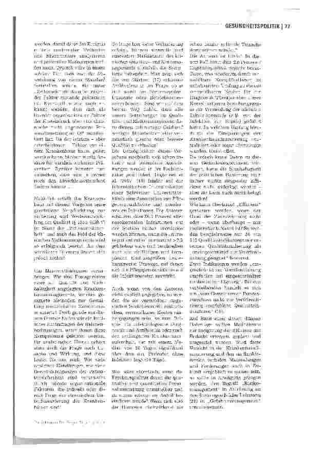 Vorschauseite 4: Personalausstattung und Ergebnisqualität
