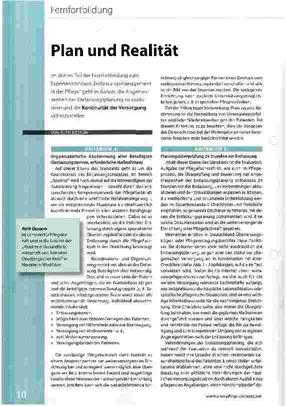 Vorschauseite 2: Entlassungsmanagement