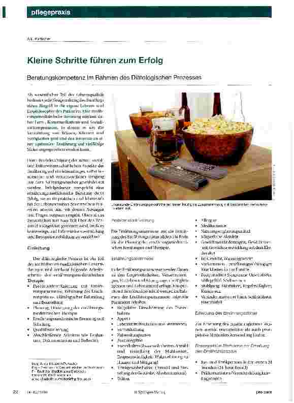 Vorschauseite 1: Kleine Schritte führen zum Erfolg