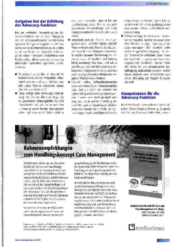 Vorschauseite 3: Tools und Werkzeuge beim Case Management