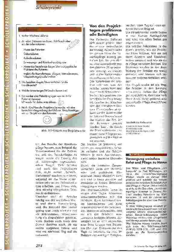 Vorschauseite 4: Krankenpflegeschüler als Bereichsleitung Verantwortung übernehmen, Grenzen kennenlernen, Ängste abbauen