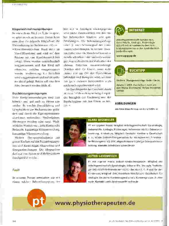 Vorschauseite 4: Anorektale und urogenitale Funktionsstörungen