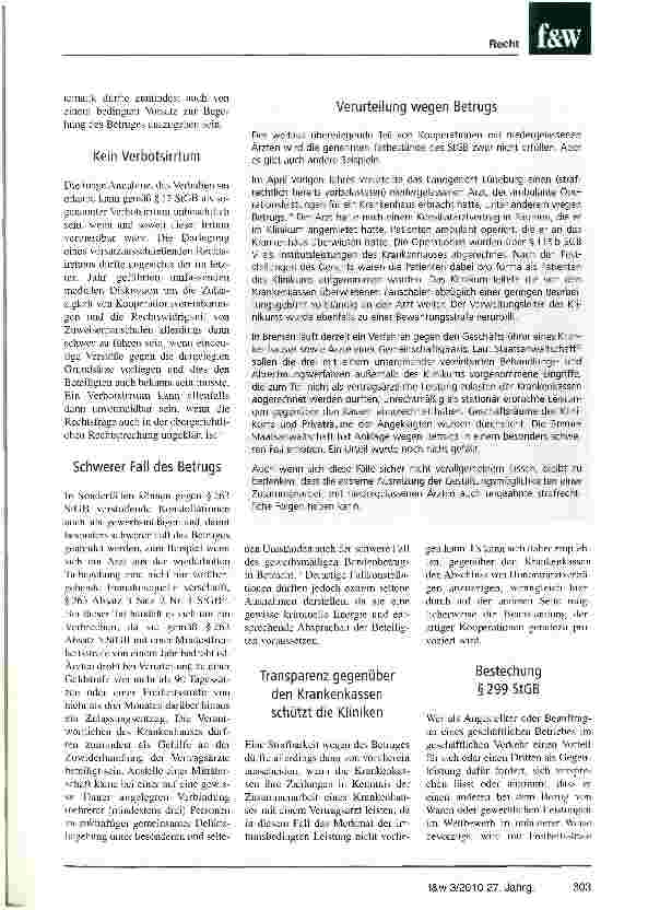 Vorschauseite 4: Strafrechtliche Risiken