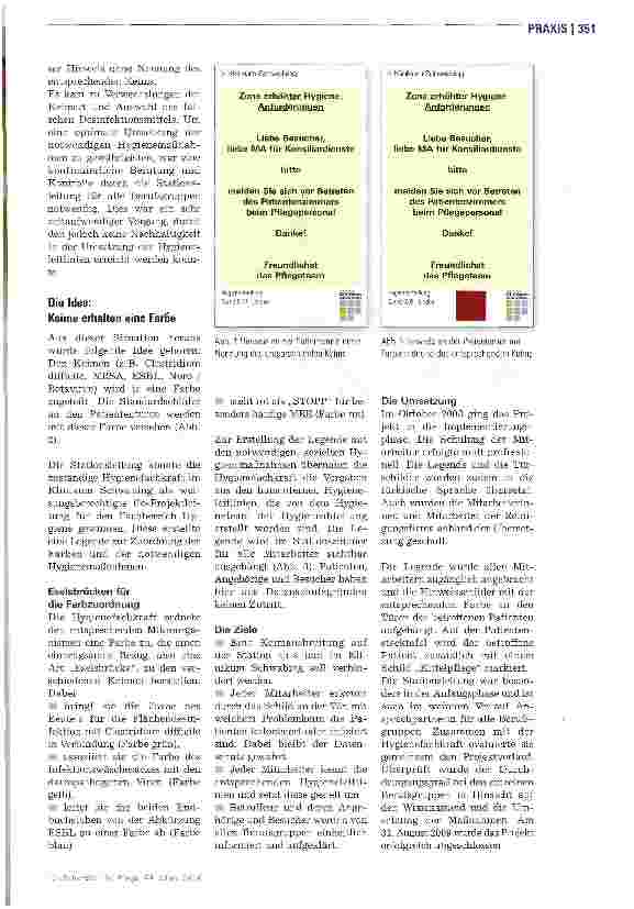 Vorschauseite 2: Keimen eine Farbe geben