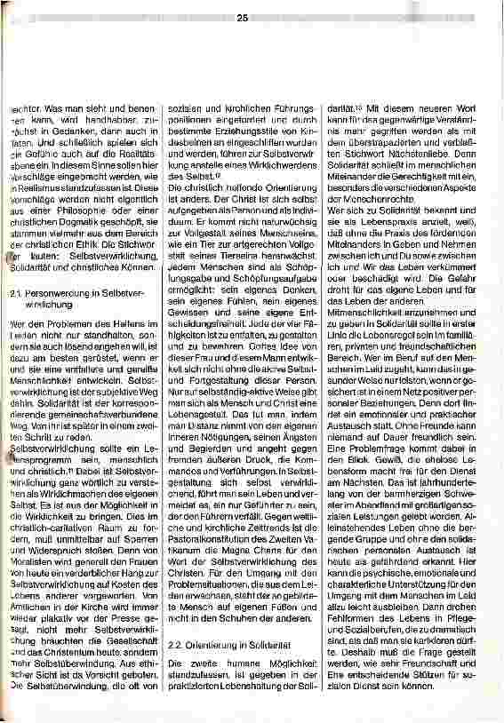 Vorschauseite 5: Die bedrängende Situation in der Konfrontation mit Leiden