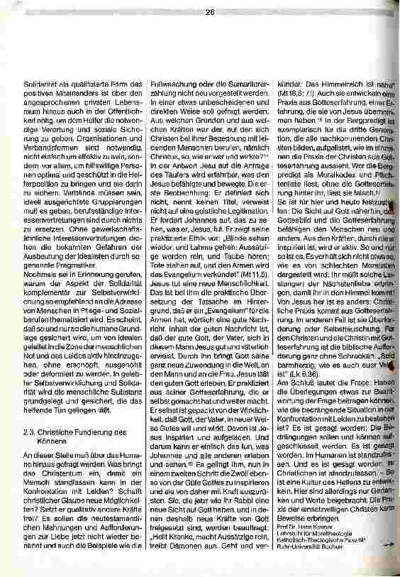 Vorschauseite 6: Die bedrängende Situation in der Konfrontation mit Leiden