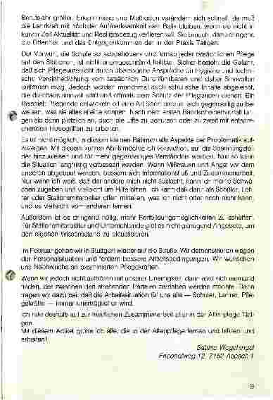 Vorschauseite 4: Altenpflege - Spannungsfelder zwischen Schule und Praxisstellen