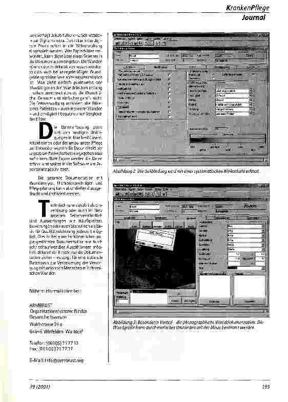 Vorschauseite 2: Neue digitale Wunddokumentation Zeitersparnis und professionelle Qualitätssicherung
