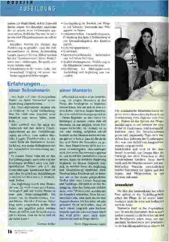 Vorschauseite 2: Neue Wege in der Ausbildung