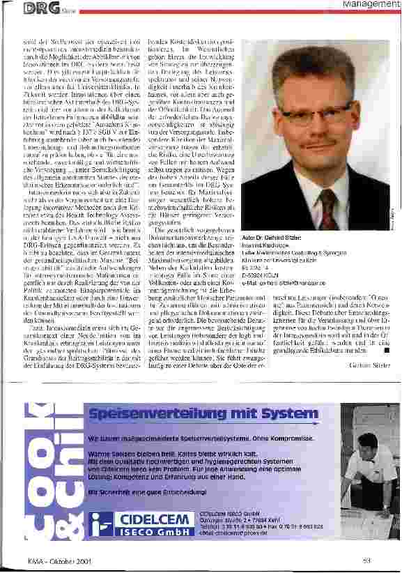 Vorschauseite 4: Risiko für Maximalversorger? Intensivmedizinische DRG´s