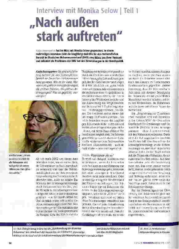 Vorschauseite 1: Nach außen stark auftreten