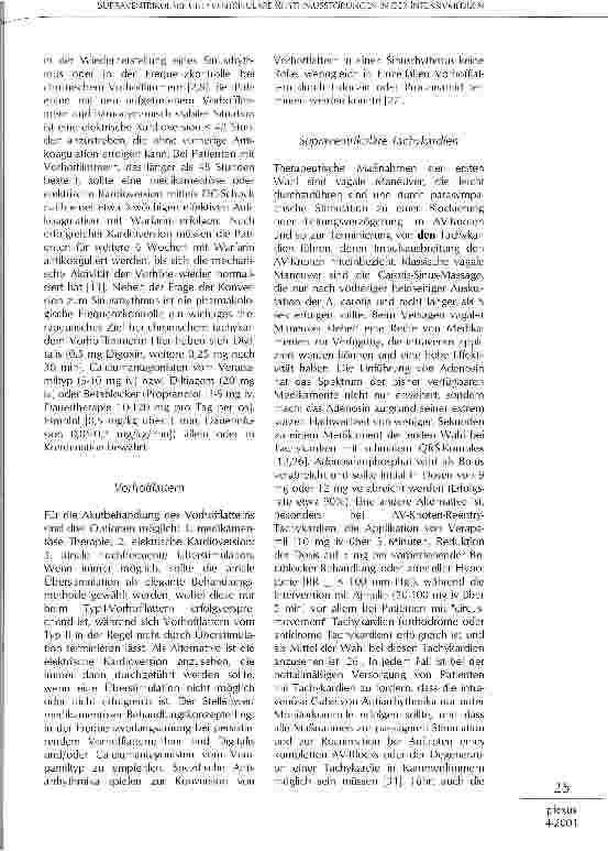 Vorschauseite 6: Supraventrikuläre und ventrikuläre Rhythmusstörungen in der Intensivmedizin