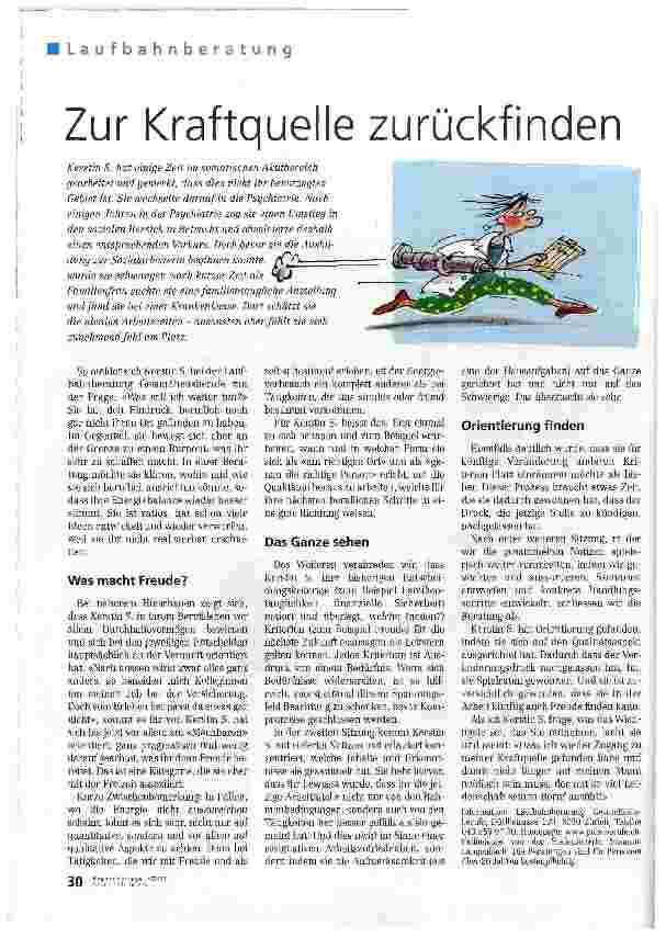 Vorschauseite 1: Zur Kraftquelle zurückfinden