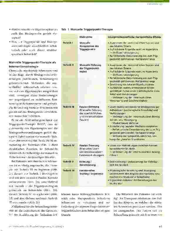 Vorschauseite 3: Triggerpunkt-TherapieBehandlung myofaszialer Schmerzen und Funktionsstörungen