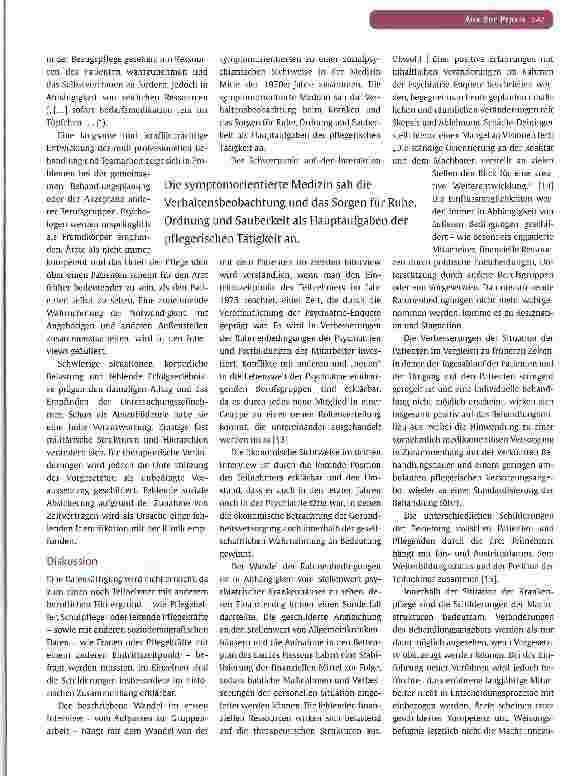 Vorschauseite 4: Lebenswelt psychiatrisches Krankenhaus