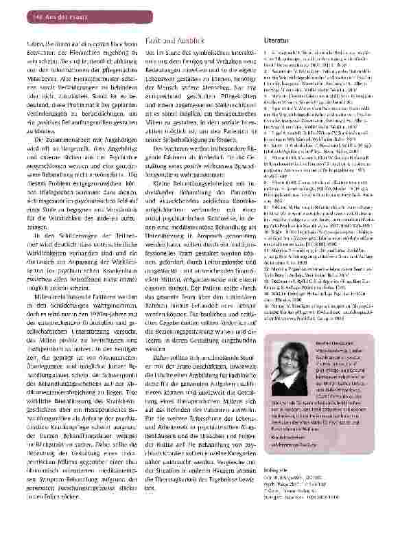 Vorschauseite 5: Lebenswelt psychiatrisches Krankenhaus