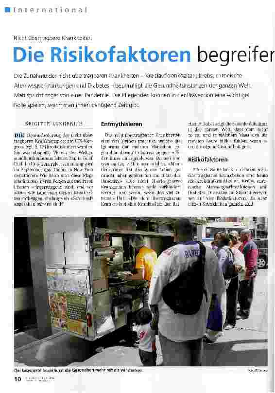 Vorschauseite 1: Die Risikofaktoren begreifen und bekämpfen