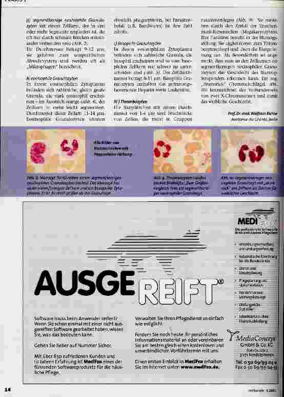 Vorschauseite 3: Was wissen wir über Blut?