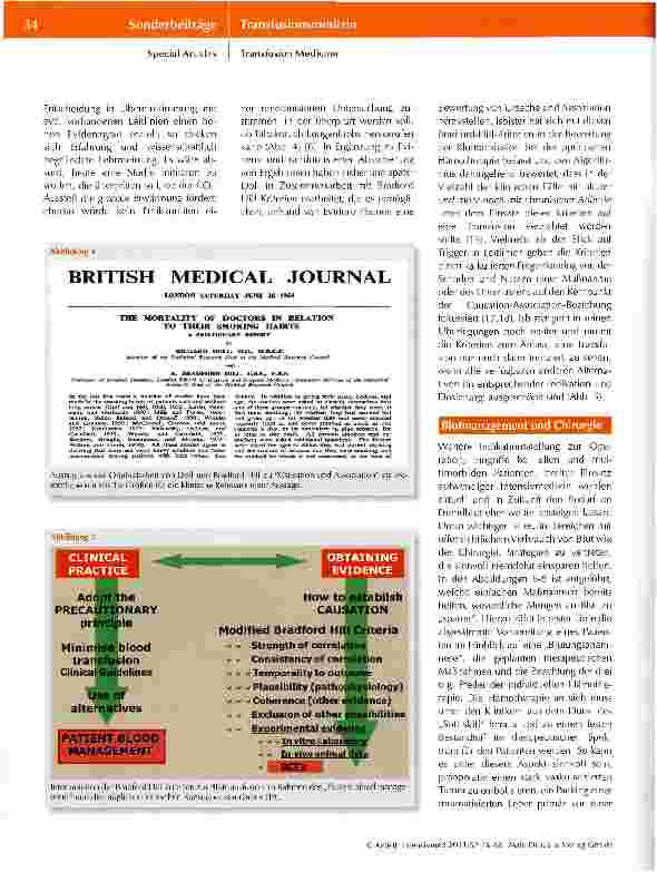 Vorschauseite 6: Individuelle Hämotherapie -die interdisziplinäre Regelung