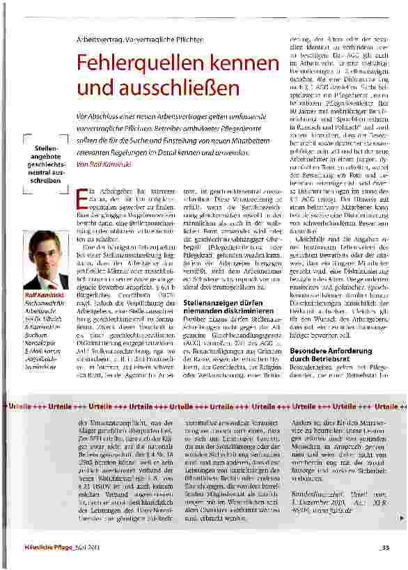 Vorschauseite 1: Fehlerquellen kennen und ausschließen