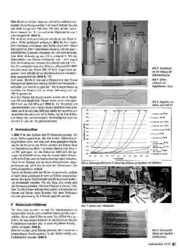 Vorschauseite 4: Ermüdungsuntersuchung von Nitinol-Stents