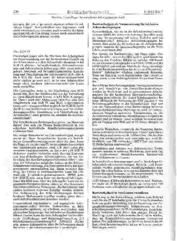 Vorschauseite 2: Grundlagen barrierefreier Informationstechnik