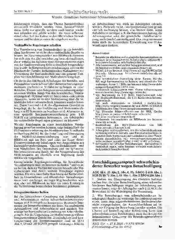 Vorschauseite 3: Grundlagen barrierefreier Informationstechnik