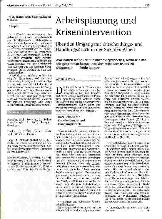 Vorschauseite 3: Helfen macht müde