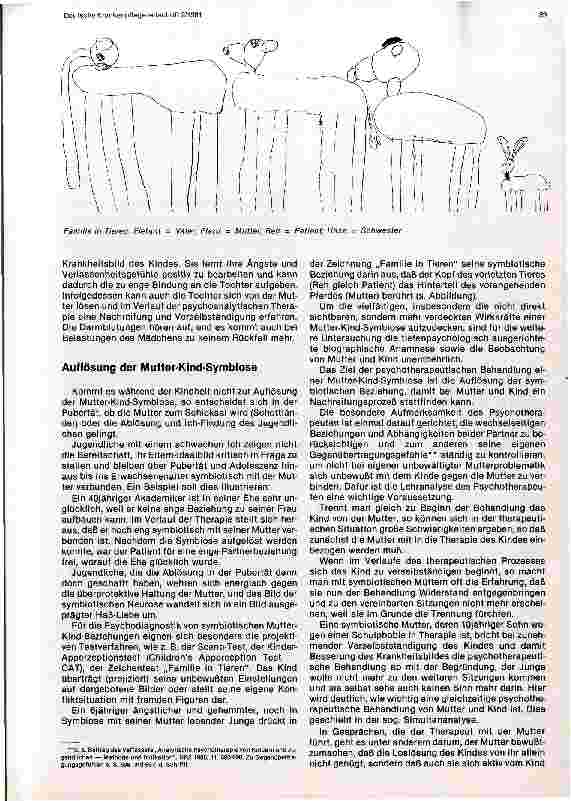 Vorschauseite 3: Die Bedeutung der prolongierten Mutter-Kind-Symbiose für die Entwicklung des Kindes