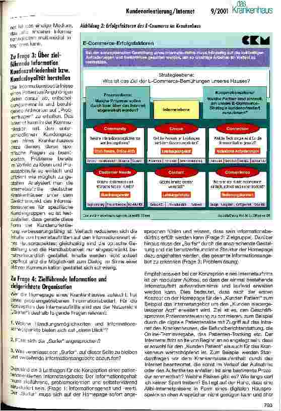 Vorschauseite 3: Kundenorientierung durch ein innovatives und vertrauensbildendes Internetangebot