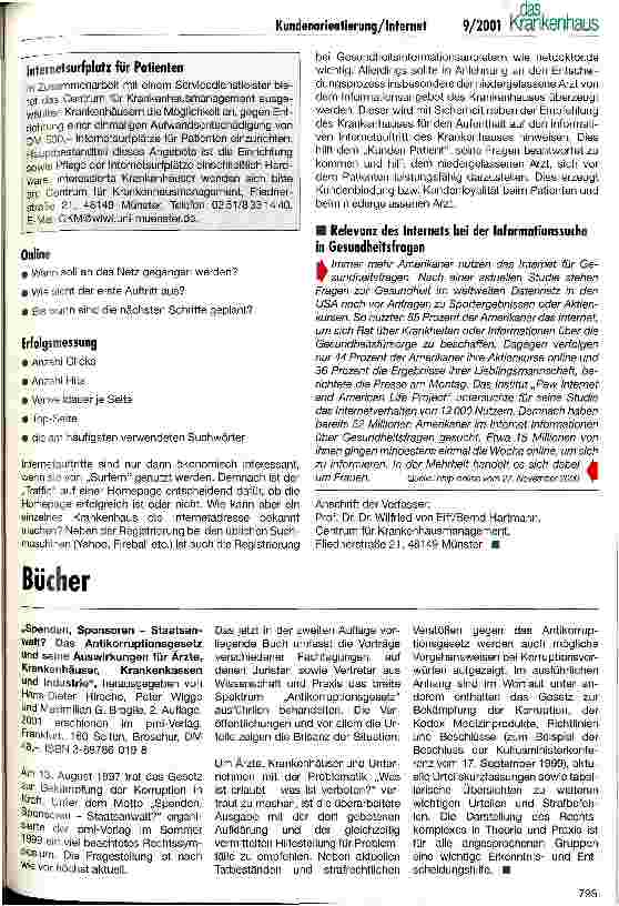 Vorschauseite 5: Kundenorientierung durch ein innovatives und vertrauensbildendes Internetangebot