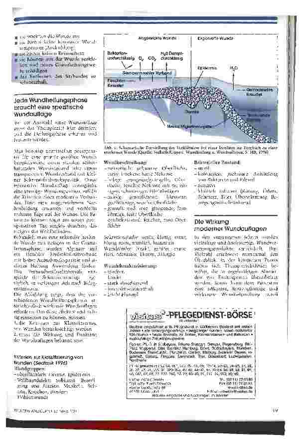 Vorschauseite 2: Wundbehandlung zeitgemäß - professionell - effektiv