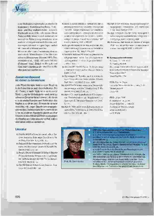 Vorschauseite 4: Todesfall während der Physiotherapie nach Vojta