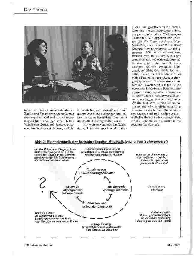Vorschauseite 6: DIE MEDIKALISIERUNG SCHWANGERER FRAUENEINE AUSWERTUNG DER NIEDERSÄCHSISCHEN PERINATALDATEN VON 1992 BIS 1996